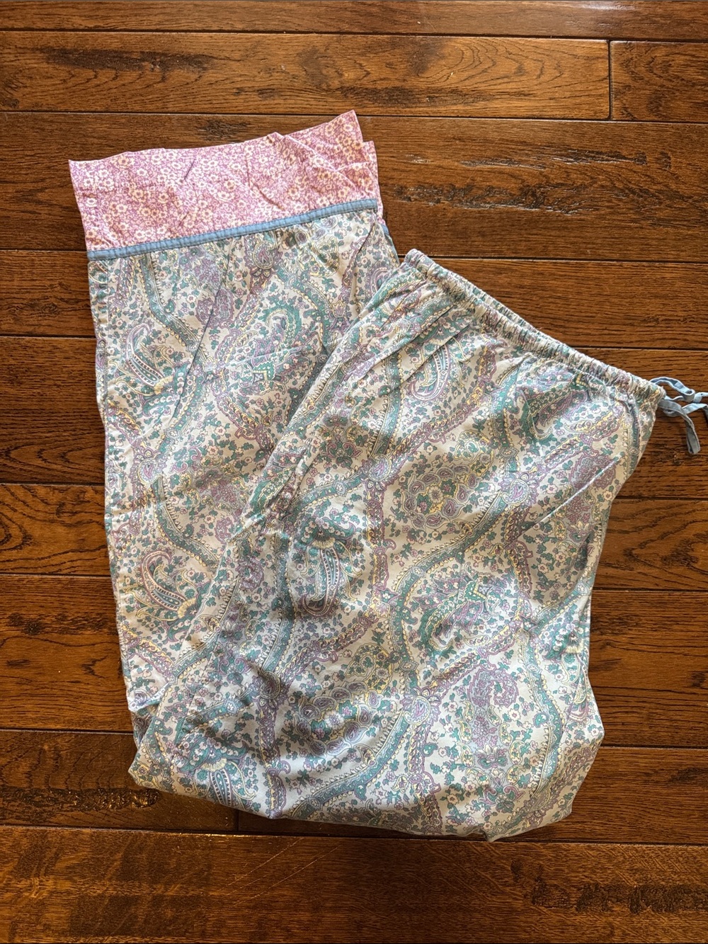 Old Navy Paisley Lounge Pants - Pink & Light Blue